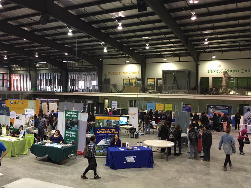 Career Fair in the arena